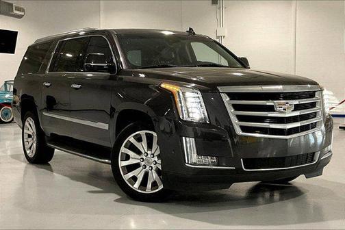 Dark Granite Metallic 2018 Cadillac Escalade ESV Luxury