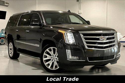 Dark Granite Metallic 2018 Cadillac Escalade ESV Luxury