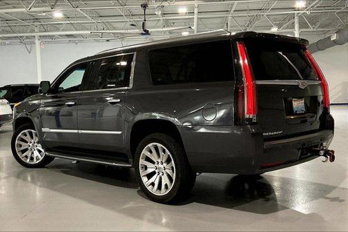 Dark Granite Metallic 2018 Cadillac Escalade ESV Luxury