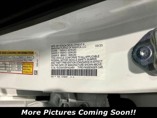 Platinum White Pearl 2023 Acura Integra A-SPEC