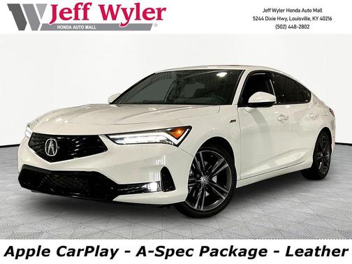 Platinum White Pearl 2023 Acura Integra A-SPEC