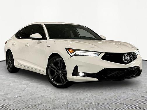 Platinum White Pearl 2023 Acura Integra A-SPEC