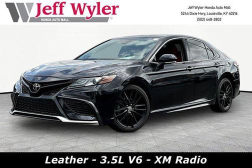 Midnight Black Metallic 2024 Toyota Camry XSE