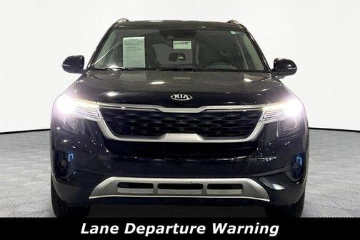 Cherry Black 2021 Kia Seltos S