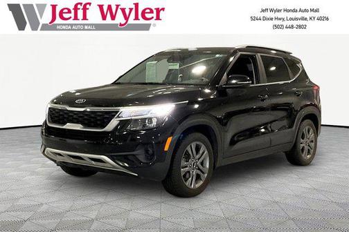 Cherry Black 2021 Kia Seltos S