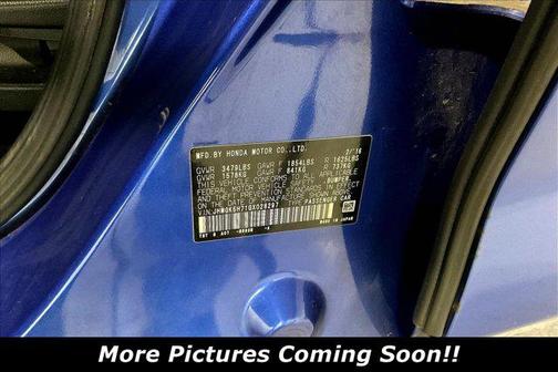 Aegean Blue Metallic 2016 Honda Fit EX