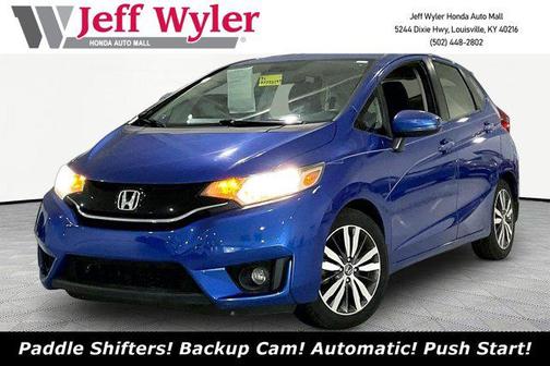 Aegean Blue Metallic 2016 Honda Fit EX