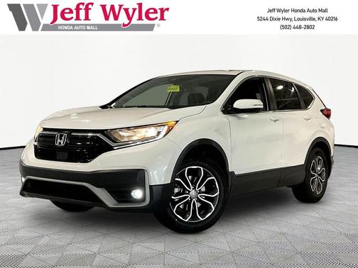Platinum White Pearl 2021 Honda CR-V AWD EX