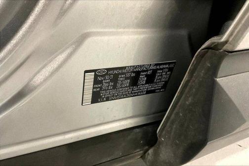 Shimmering Silver 2022 Hyundai SANTA FE SE