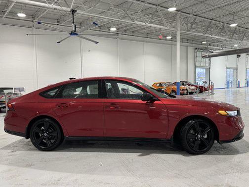Radiant Red Metallic 2026 Honda Accord Hybrid Sport-L