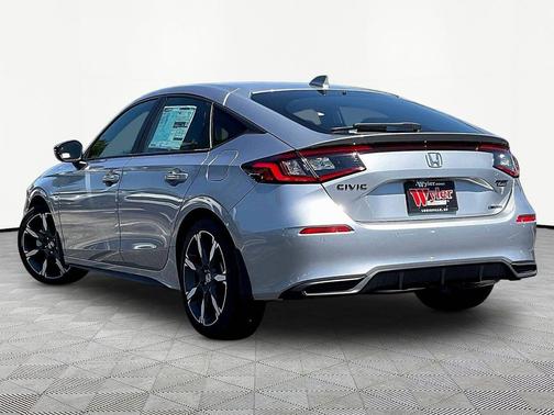 Solar Silver Metallic 2026 Honda Civic Hybrid Sport Touring