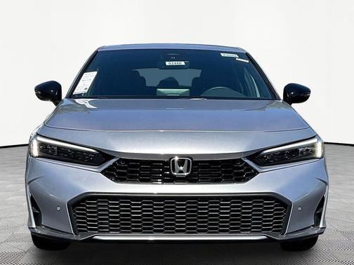 Solar Silver Metallic 2026 Honda Civic Hybrid Sport Touring