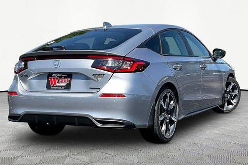 Solar Silver Metallic 2026 Honda Civic Hybrid Sport Touring