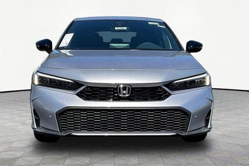 Solar Silver Metallic 2026 Honda Civic Hybrid Sport Touring