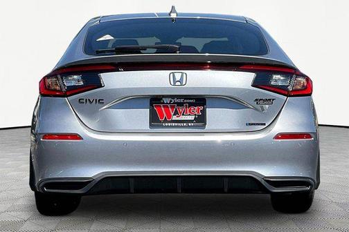Solar Silver Metallic 2026 Honda Civic Hybrid Sport Touring