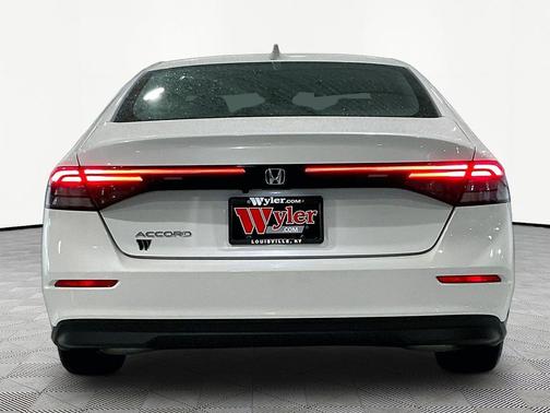 Platinum White Pearl 2025 Honda Accord LX 1.5T