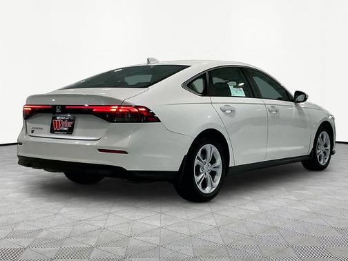 Platinum White Pearl 2025 Honda Accord LX 1.5T