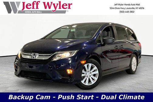 Obsidian Blue Pearl 2020 Honda Odyssey LX
