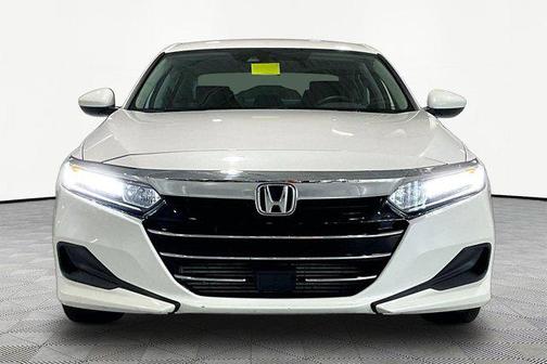 Platinum White Pearl 2021 Honda Accord LX 1.5T