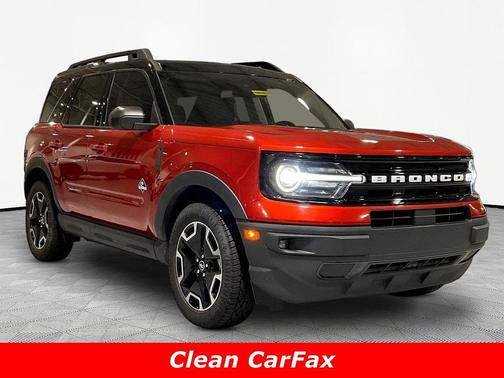 Hot Pepper Red Tinted Clearcoat 2022 Ford Bronco Sport Outer Banks