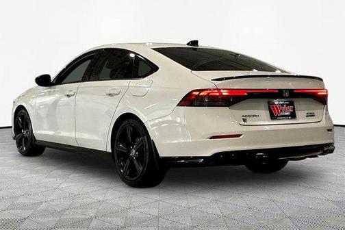 Platinum White Pearl 2024 Honda Accord Hybrid Sport-L
