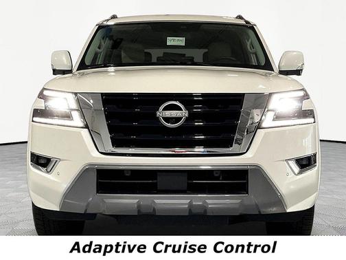 Aspen White Tricoat 2023 Nissan Armada SL 4WD