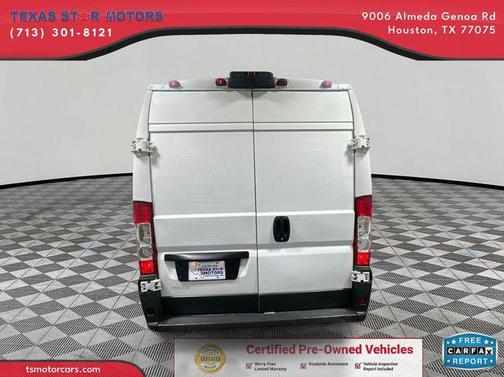 2018 RAM ProMaster 2500 High Roof