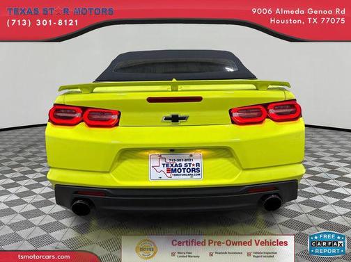 2021 Chevrolet Camaro RWD Convertible LT1