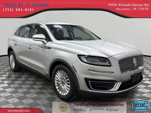 2019 Lincoln Nautilus Standard