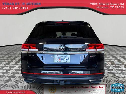 2022 Volkswagen Atlas 3.6L SE w/Technology