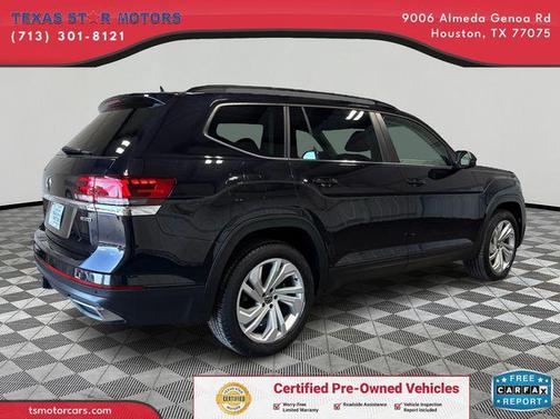 2022 Volkswagen Atlas 3.6L SE w/Technology