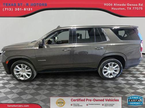 2021 Chevrolet Tahoe 2WD High Country