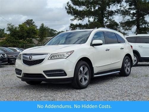 White Diamond Pearl 2016 Acura MDX 3.5L
