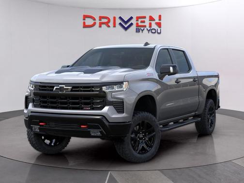 Sterling Gray Metallic 2026 Chevrolet Silverado 1500 LT Trail Boss
