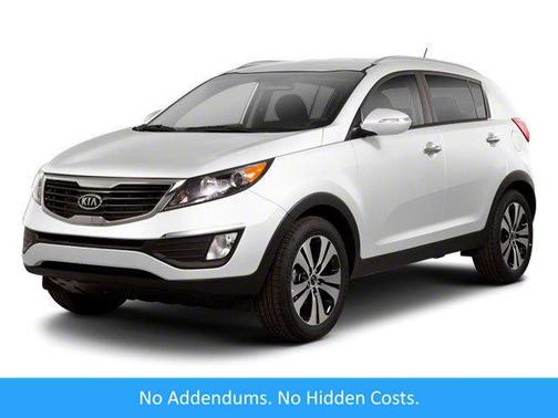 Clear White 2013 Kia Sportage EX