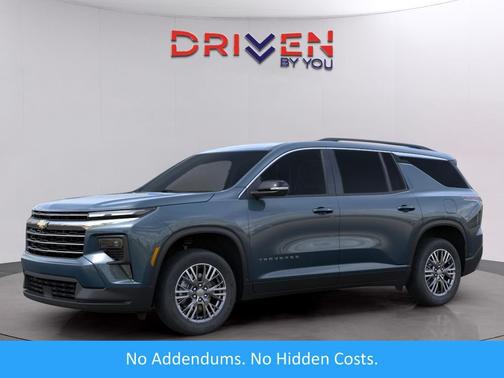 Lakeshore Blue Metallic 2026 Chevrolet Traverse LT