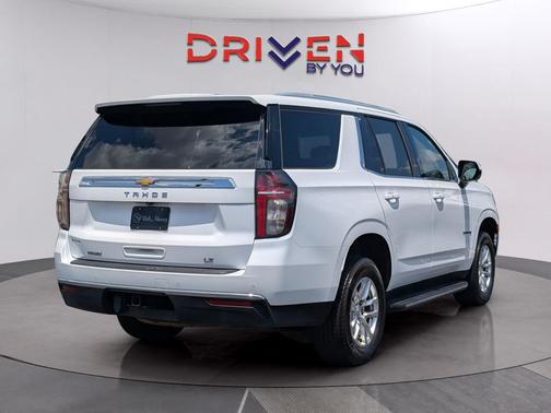 Summit White 2022 Chevrolet Tahoe LT