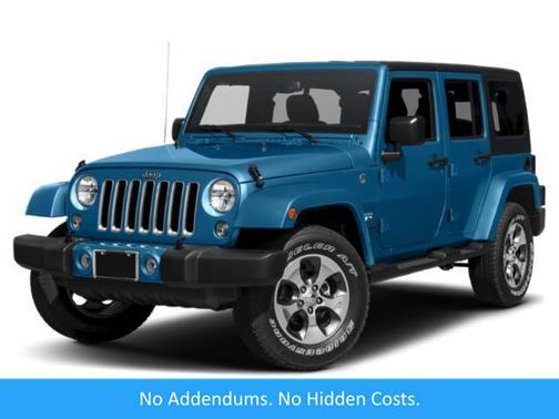 Black Clearcoat 2015 Jeep Wrangler Unlimited Sahara