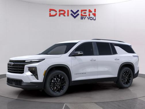 Summit White 2026 Chevrolet Traverse LT