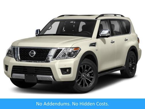 Super Black 2019 Nissan Armada Platinum