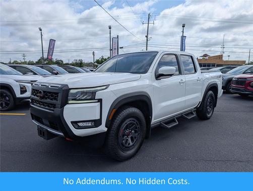 Glacier White 2026 Nissan Frontier PRO-X