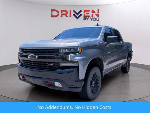 Satin Steel Metallic 2021 Chevrolet Silverado 1500 LT Trail Boss