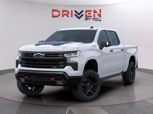 Summit White 2026 Chevrolet Silverado 1500 LT Trail Boss