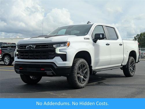 Summit White 2026 Chevrolet Silverado 1500 LT Trail Boss