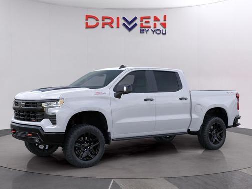 Summit White 2026 Chevrolet Silverado 1500 LT Trail Boss