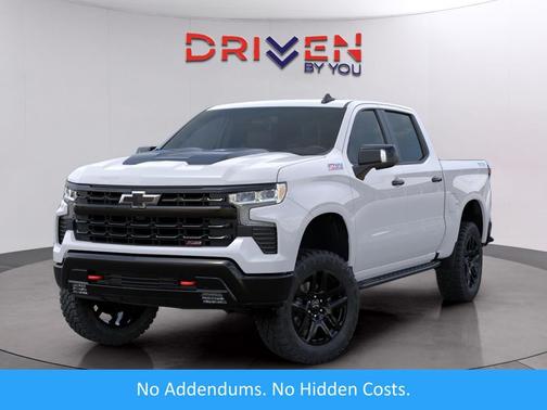 Summit White 2026 Chevrolet Silverado 1500 LT Trail Boss