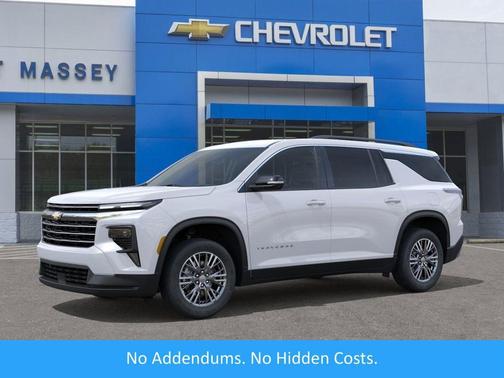 Summit White 2026 Chevrolet Traverse LT
