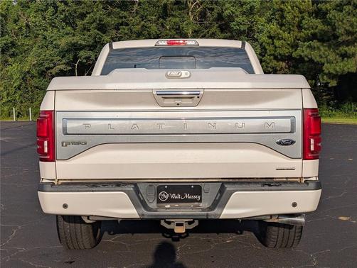 White Platinum Metallic Tri-Coat 2015 Ford F-150 Platinum