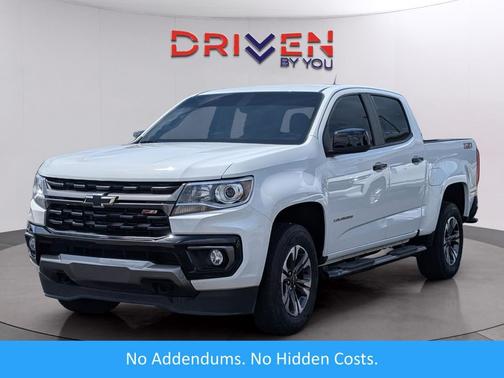 Summit White 2022 Chevrolet Colorado Z71