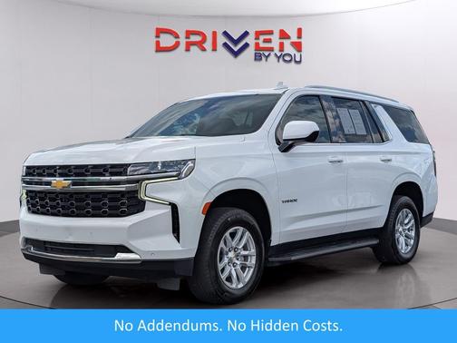 Summit White 2023 Chevrolet Tahoe LS